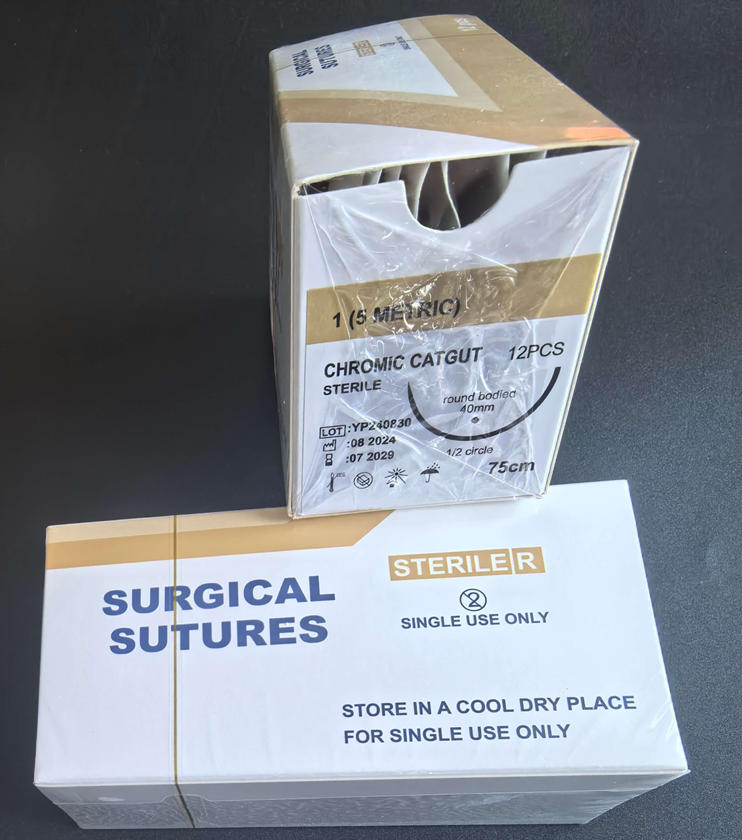 Chromic Catgut - Surgical Sutures by V5 Medical