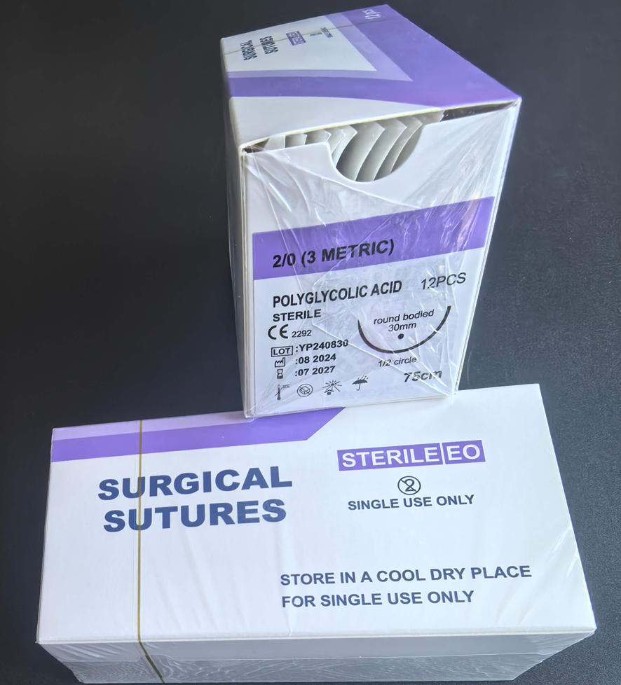 PGA Absorbable Suture - Surgical Sutures by V5 Medical