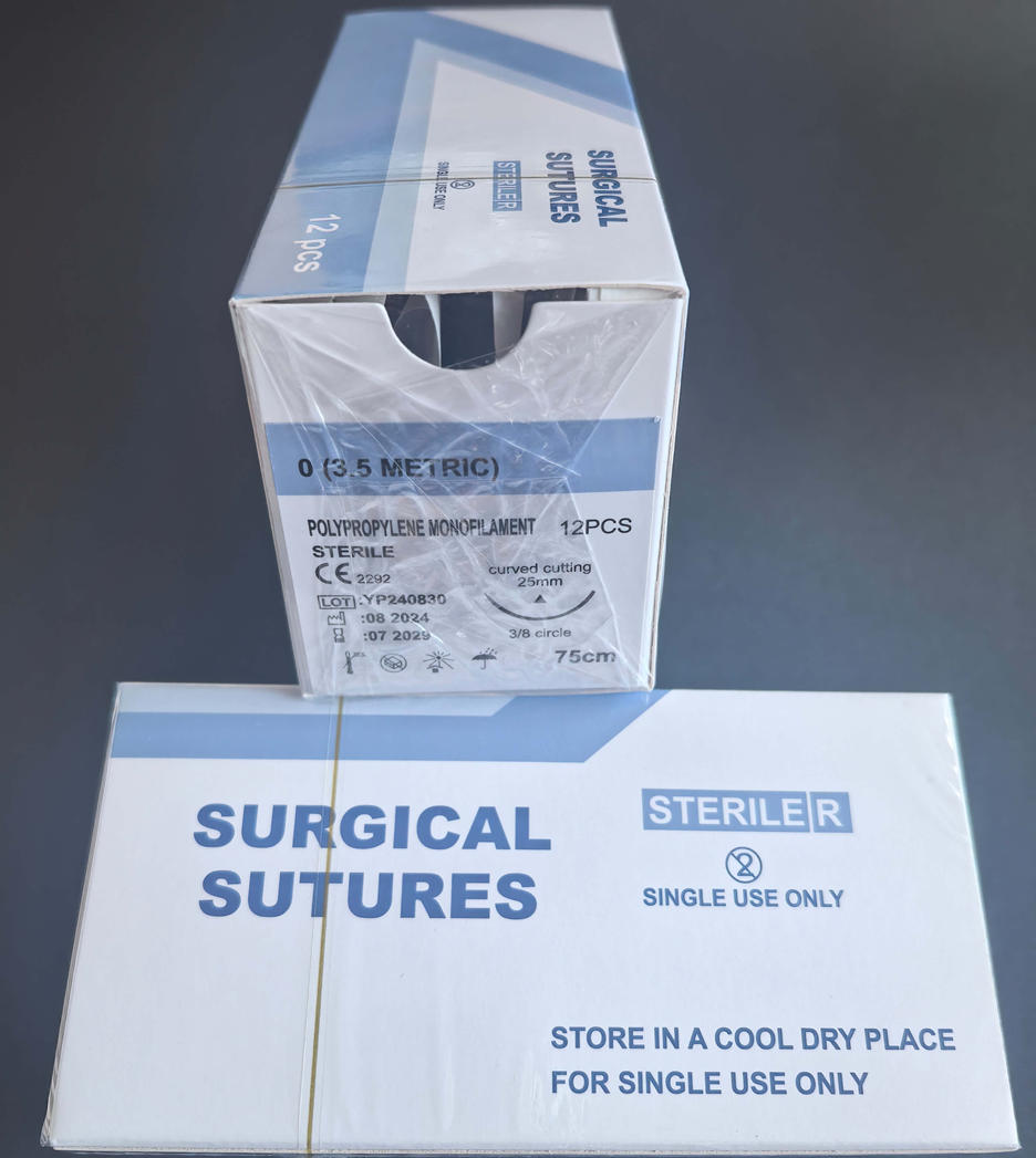 Polypropylene Suture - Surgical Sutures by V5 Medical